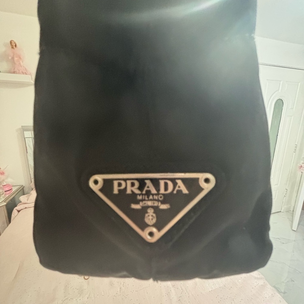 Vintage prada tessuto tote authentic